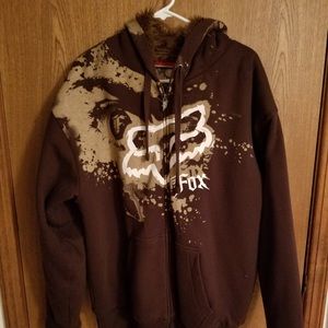 Fox Sasquatch faux fur coat